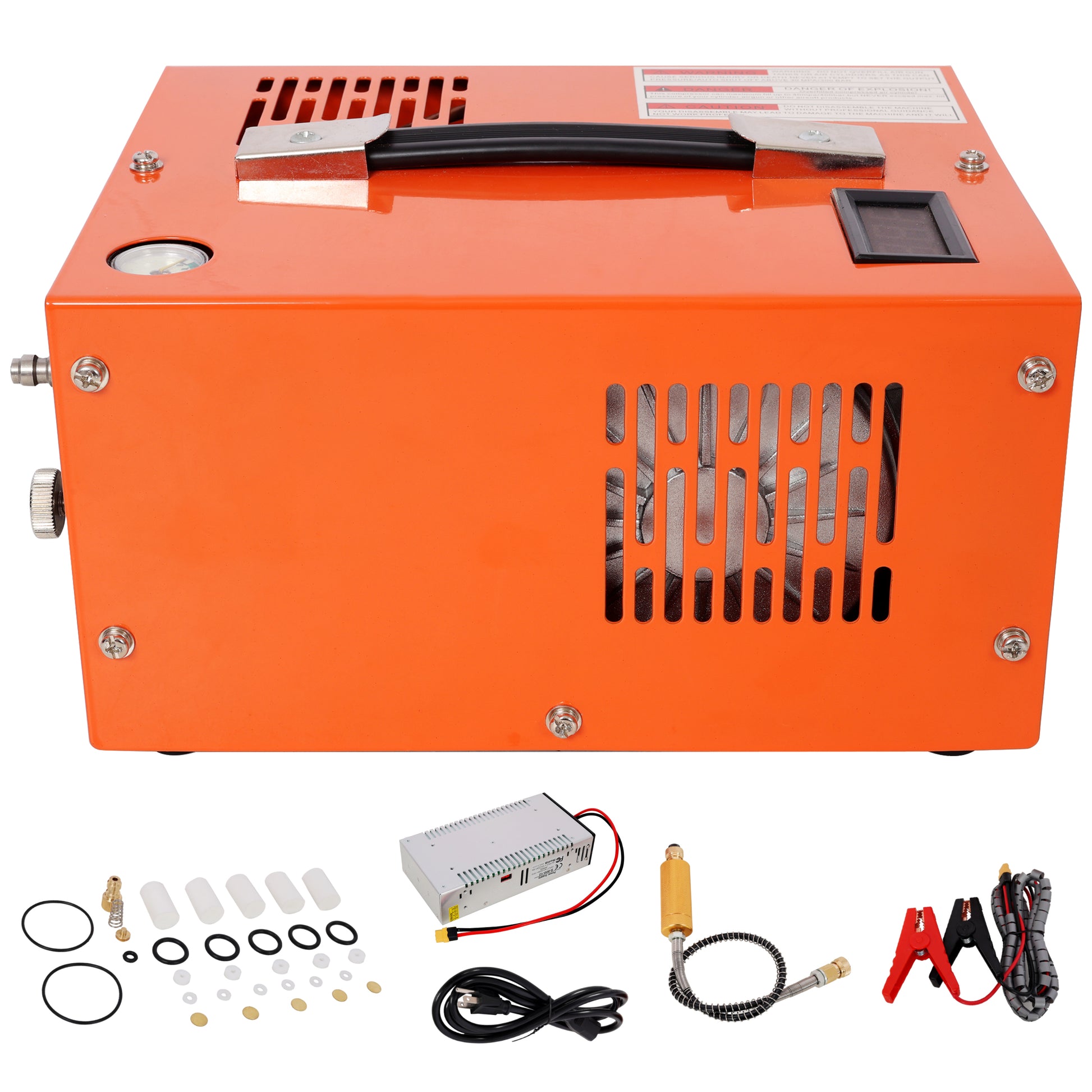 PCP Air Compressor 12V DC, PCP Compressor 4500 Psi, Paintball 30MPa Portable PCP Air Compressor, Rifle Pump 110V AC, High Pressure Pump Scuba Tank Compressor Pump SolidRoot Buy Furniture USA