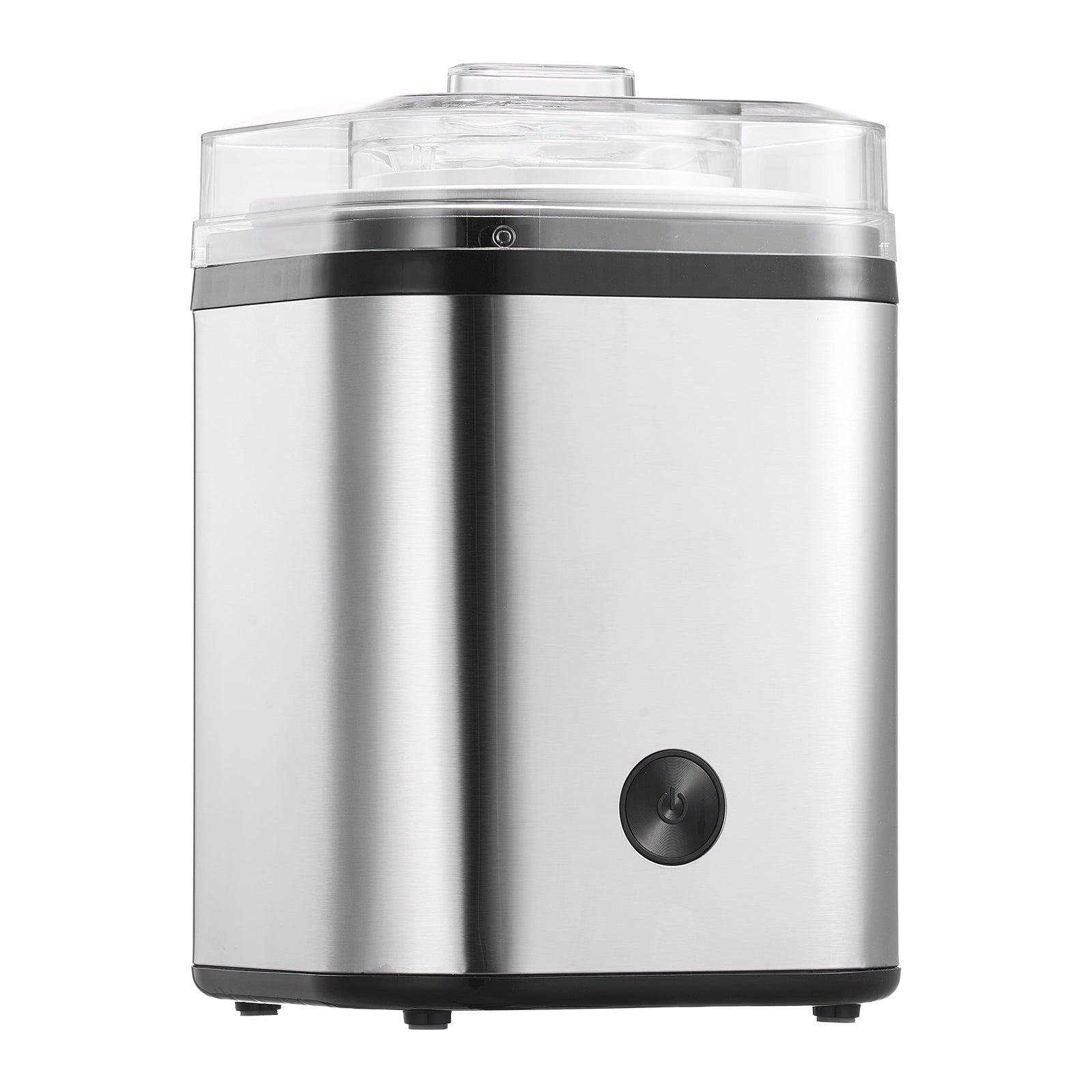 Ice Cream Maker, 2.11 Qt. Large Capacity, Electric Automatic Ice-Cream Machine, with Easy Operation & Cleaning, Stainless Steel Shell, for Homemade Frozen Yogurt, Fruit Sorbet, Gelato, Silver - SolidRoot Buy Furniture USA
