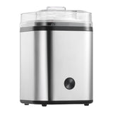 Ice Cream Maker, 2.11 Qt. Large Capacity, Electric Automatic Ice-Cream Machine, with Easy Operation & Cleaning, Stainless Steel Shell, for Homemade Frozen Yogurt, Fruit Sorbet, Gelato, Silver - SolidRoot Buy Furniture USA