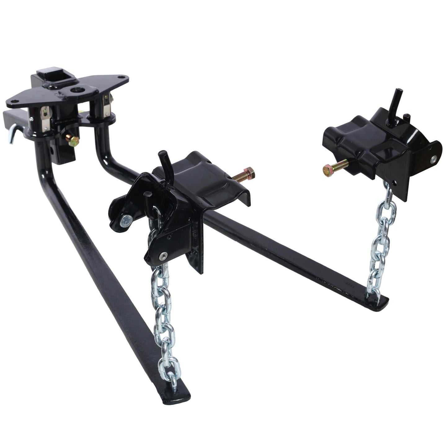 10,000lb Weight Distribution Hitch with Height Adjustable Forged Shank SolidRoot Buy Furniture USA