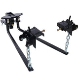 10,000lb Weight Distribution Hitch with Height Adjustable Forged Shank SolidRoot Buy Furniture USA