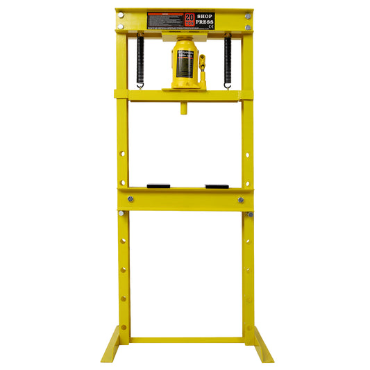 20 Ton Bottle Jack Shop Press, Bend, Straighten, or Press Parts, Install Bearings, U-Joints, Bushings, Ball Joints, and Pulleys,yellow SolidRoot Buy Furniture USA
