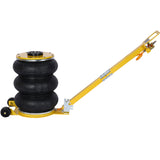 5T Triple Bag Air Jack ,Pneumatic Jack 3 bag ,lifting 16in capacity 5T 11000lbs,easy-collapsing Terrain,Color Yellow SolidRoot Buy Furniture USA