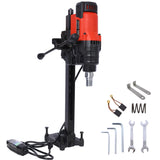 Diamond Core Drilling Machine, 8in Wet&Dry Concrete Core Drill Rig with Stand, 750RPM Speed,8in Drilling Diameter for Concrete Brick Block Stone, 3000W SolidRoot Buy Furniture USA