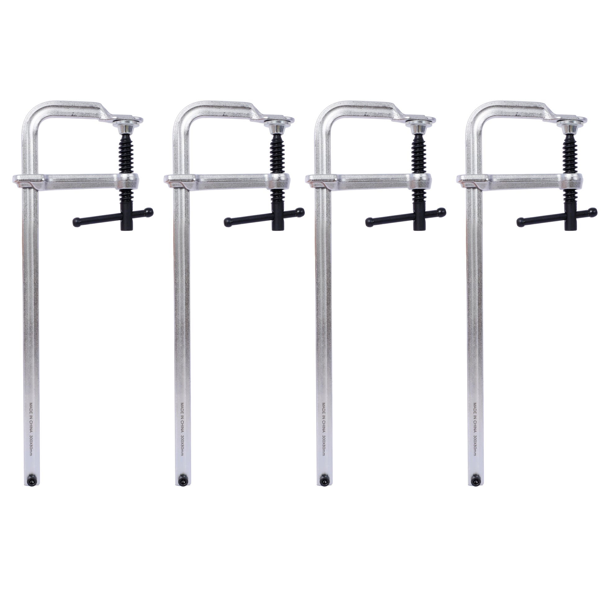 Bar Clamps Set, Drop Forged Steel Bar Clamps, Steel F Clamps for Welding, Woodworking, Metal working, DIY and Crafts,12 inch x 3inch Throat,Pack of 4 SolidRoot Buy Furniture USA