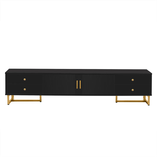 TV Stand for 65+ Inch TV, Entertainment Center TV Media Console Table, Modern TV Stand with Storage, TV Console Cabinet Furniture for Living Room SolidRoot Buy Furniture USA