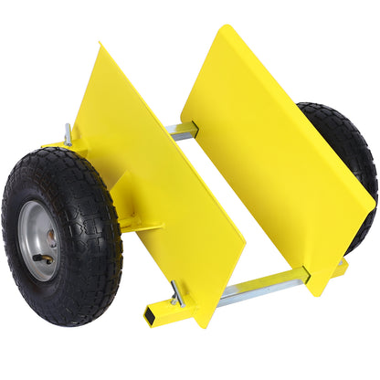 600lb Panel Dolly , 10in. Pneumatic Wheels,yellow SolidRoot Buy Furniture USA