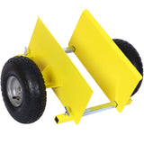 600lb Panel Dolly , 10in. Pneumatic Wheels,yellow SolidRoot Buy Furniture USA