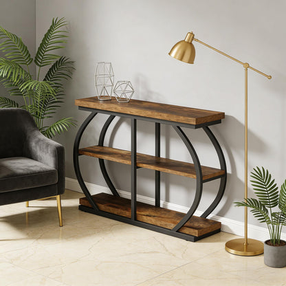 Ample Storage Entryway Table,Console Table SolidRoot Buy Furniture USA