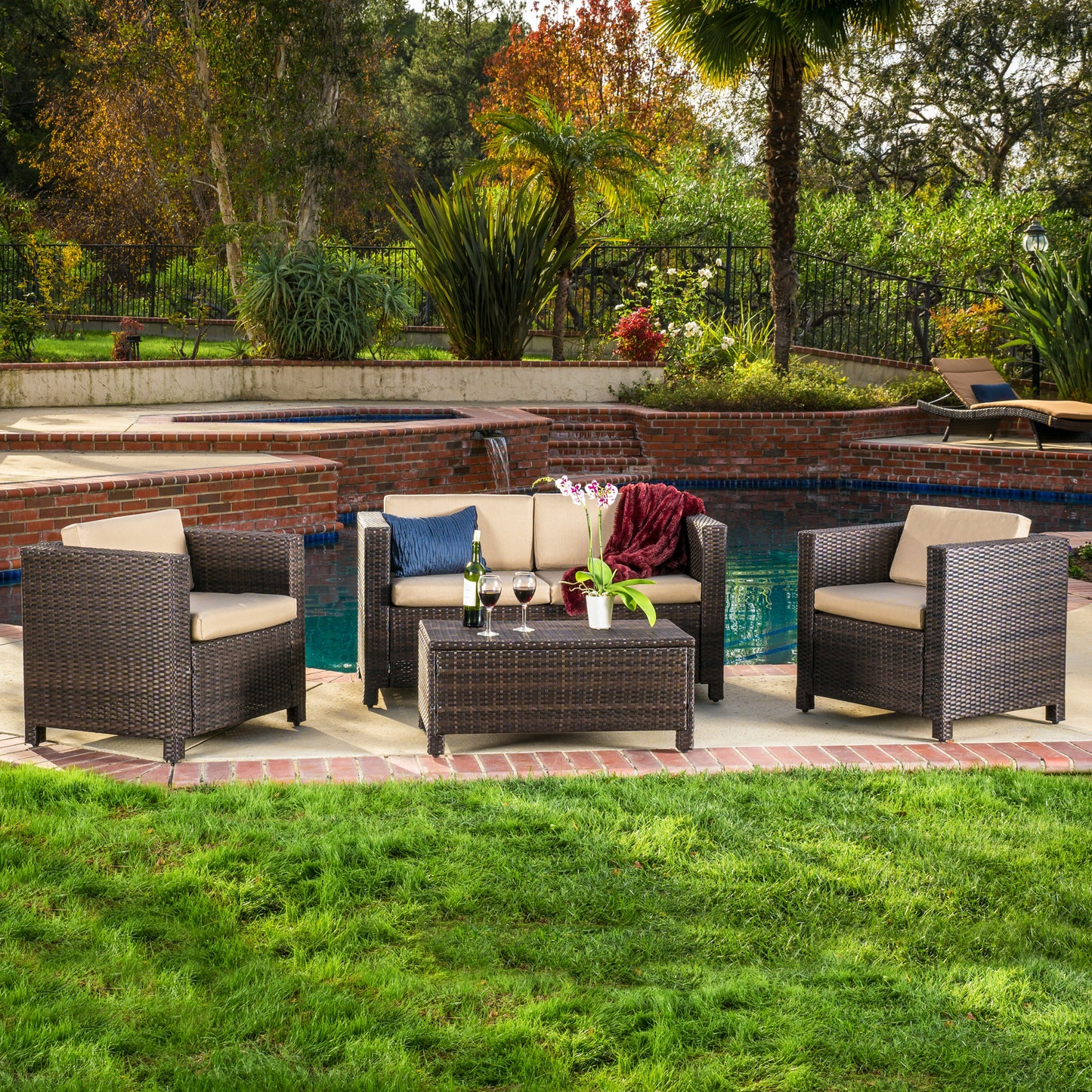 PUERTA 4PC SET SolidRoot Buy Furniture USA