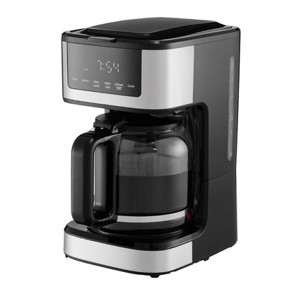 Programmable Coffee Maker, 12 Cup Programmable Drip Coffee Makers with Touch Screen, 4-Hour Keep Warm Coffee Makers Drips, 2 Brew Strengths Drip Coffee Machine for Home, 24-Hour Programmable - SolidRoot Buy Furniture USA