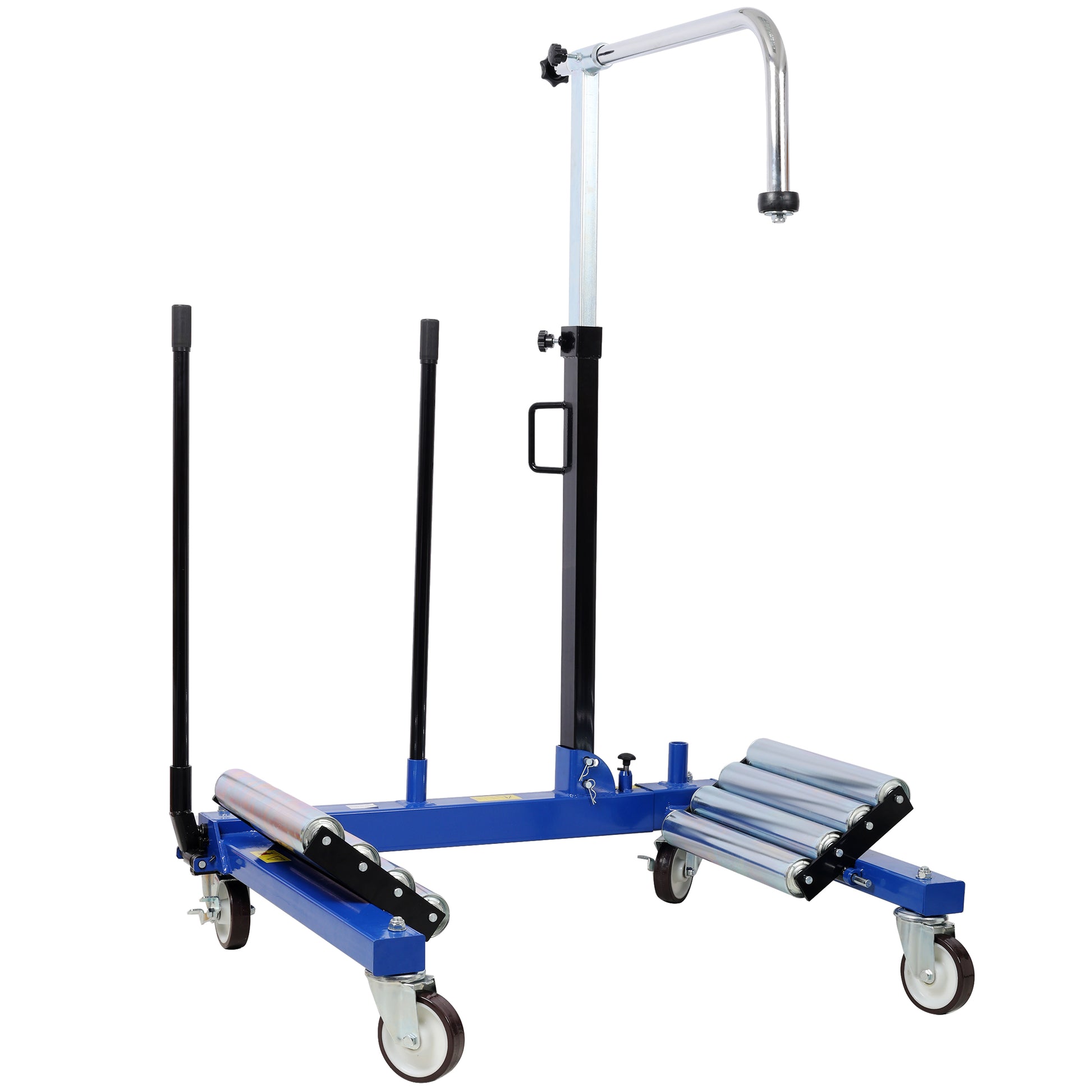 2640 Capacity Heavy Duty Portable Dual Wheel Dolly,Truck Tractor Tire Wheel Dolly, Blue Color SolidRoot Buy Furniture USA