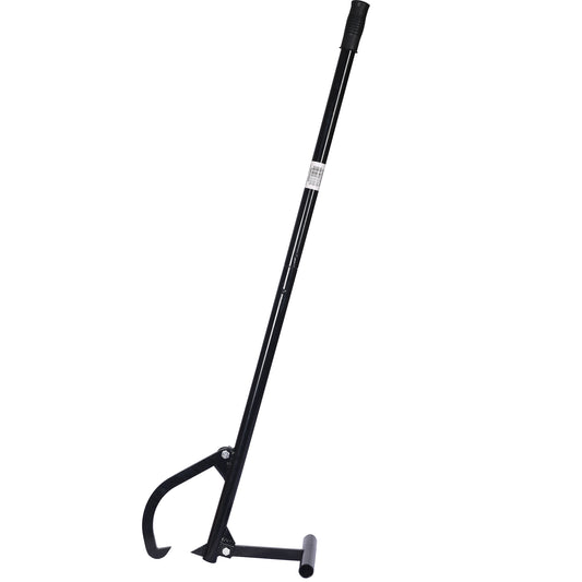 Metal TimberJack Triple Thick Log Lifter  Heavy-Duty Log Jack 48' SolidRoot Buy Furniture USA