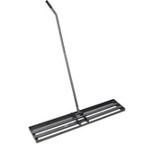 Lawn Leveling Rake, 48'x10' lawn Leveling Tool, Heavy Duty Effort Saving Lawn Level Tool,  7FT Steel Handle Lawn Leveler for Yard Garden Golf Course, Ease Level Soil Sand Dirt Surfaces and Fertilizer SolidRoot Buy Furniture USA