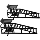 Auto Car Truck Service Ramps Lifts, Garage Car Lift Hydraulic Ramps Black 5 Ton,Automotive Hydraulic Lift Repair Frame Lift(2 Pack) black SolidRoot Buy Furniture USA