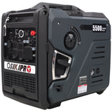 Super Quiet Inverter Generator 5.5KW Portable Dual Fuel Electric & Remote Start, Gray Aluminium SolidRoot Buy Furniture USA