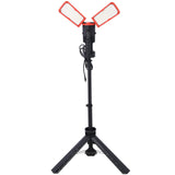 10000 Lumen 100 Watt Dual-Head LED Work Light with Telescoping Tripod, Work Light with Stand Rotating Waterproof Lamps and 9
 9Ft 3-Prong Power Cord 2x50W LED worklight with telescoping tripod SolidRoot Buy Furniture USA