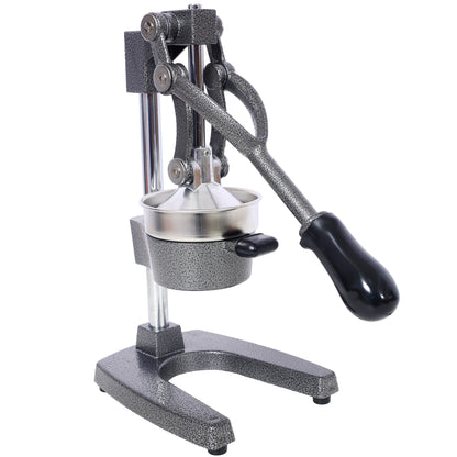 Cast Iron Citrus Juicer , Extra-Large Commercial Grade Manual Hand Press , Heavy Duty Countertop Squeezer for Fresh Orange Juice  ,grey color SolidRoot Buy Furniture USA