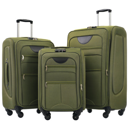 Softside Luggage Expandable 3 Piece Set Suitcase Upright Spinner Softshell Lightweight Luggage Travel Set-22/26/30 inches - SolidRoot Buy Furniture USA
