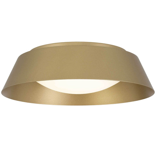 15 inch Brass LED Flush Mount