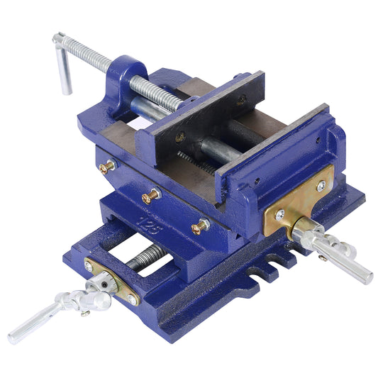 Cross slide vise, Drill Press Vise 5inch,drill press metal milling 2 way X-Y ,benchtop wood working clamp machine SolidRoot Buy Furniture USA