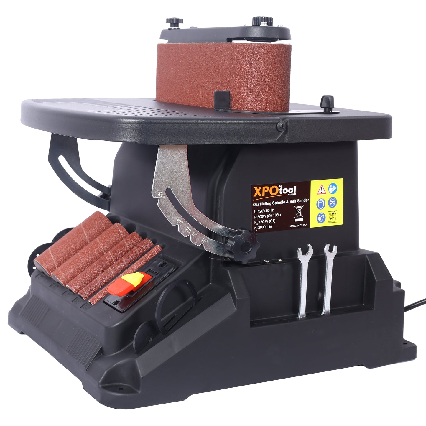 Vertical Oscillating Spindle Sander & Belt Sander, 2 IN 1 Combination Woodworking Machine SolidRoot Buy Furniture USA