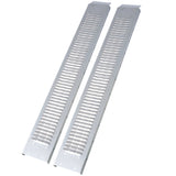 69' L Loading Ramps, 960lbs Capacity Loading Ramps for Pickup Trucks, Steel Motorcycle Ramp, Dirt Bike Ramp for Truck, Lawn Mower, Snowblower, ATV, Quad, Pack of 2 ,with 4pcs pedal SolidRoot Buy Furniture USA