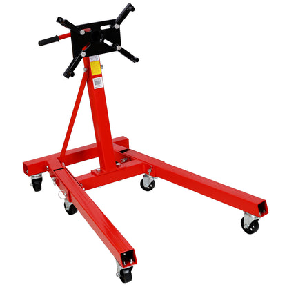 Engine stand,Vehicle Engine Block Stand,Folding stand,steel ratating head 2000lbs SolidRoot Buy Furniture USA