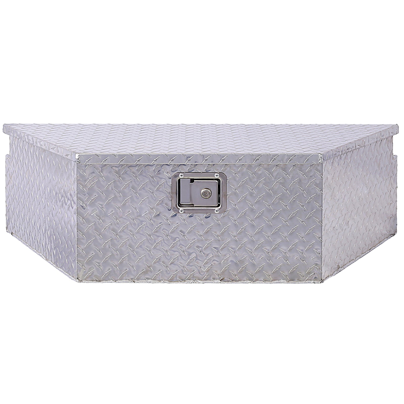 39inch Aluminum tool box,heavy duty truck bed tool box,outdoor trailer pickup storage tool box,RV storage organizer,underbody box w/lock keys,silver 39x16.5x11.8inch SolidRoot Buy Furniture USA
