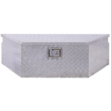 39inch Aluminum tool box,heavy duty truck bed tool box,outdoor trailer pickup storage tool box,RV storage organizer,underbody box w/lock keys,silver 39x16.5x11.8inch SolidRoot Buy Furniture USA