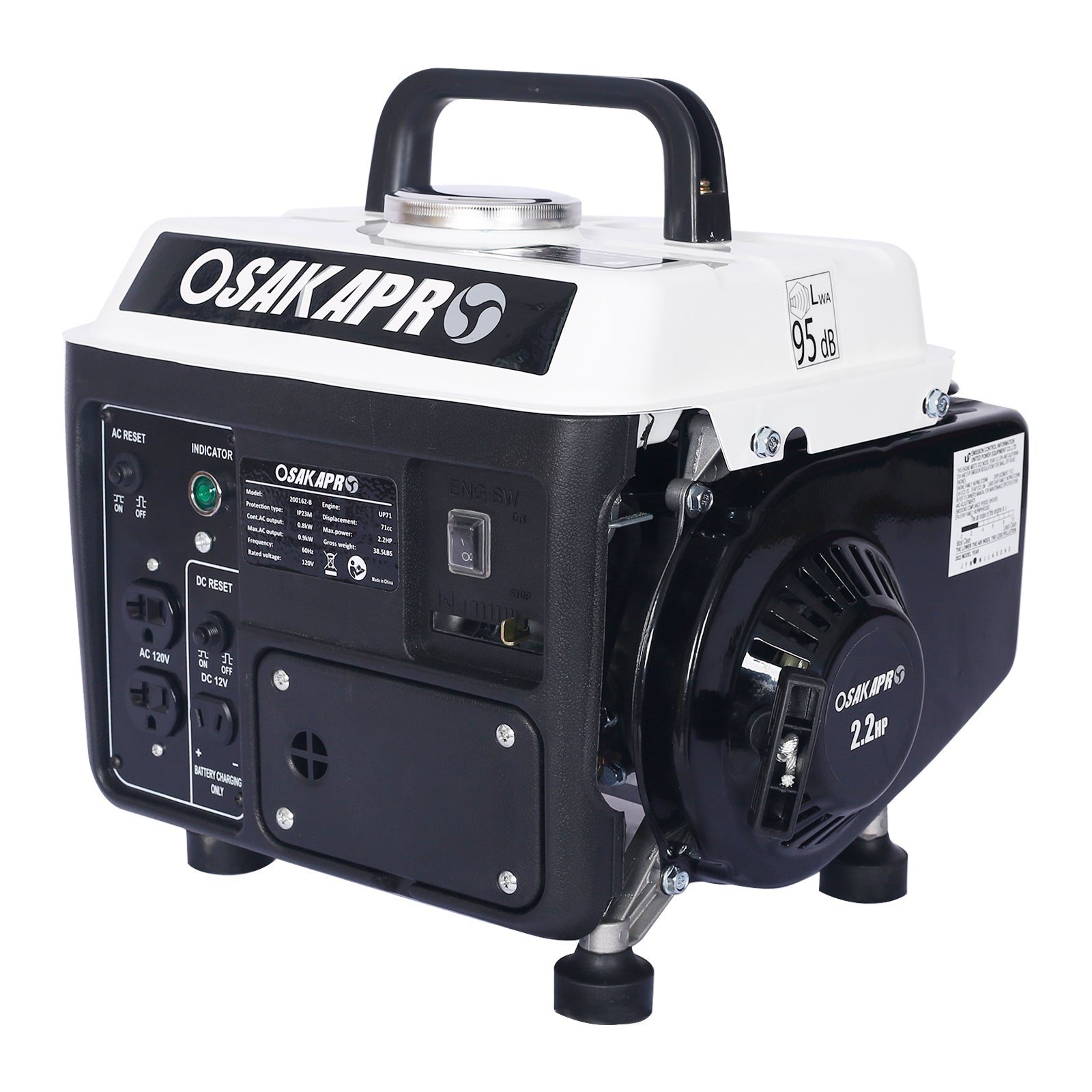 Portable Generator, Outdoor generator Low Noise, Gas Powered Generator,Generators for Home Use EPA Compliant SolidRoot Buy Furniture USA