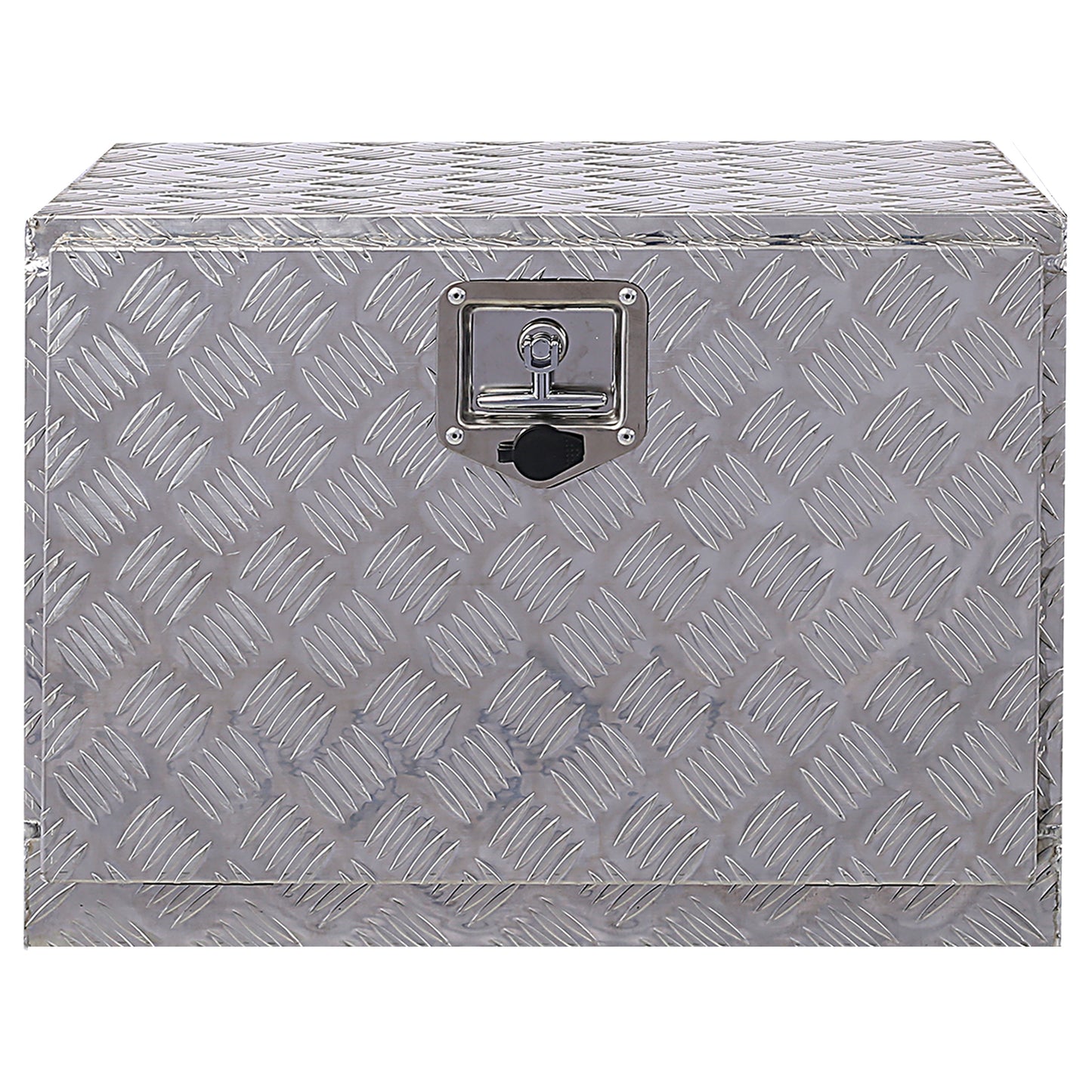 24inch Aluminum tool box,heavy duty truck bed tool box,outdoor trailer pickup storage tool box,RV storage organizer,underbody  box w/lock keys,silver SolidRoot Buy Furniture USA
